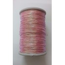 BABY PINK - 120 Yards - Lurex Zari Jari Sparkle Shiny Thread Yarn Cord Dori - For Crochet Jewelry Handicraft Knitting Artwork DIY